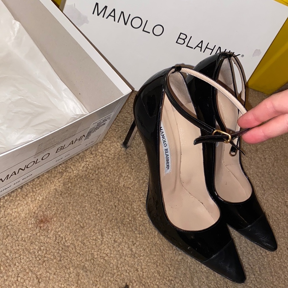 Manolo Blahnik Black Heels